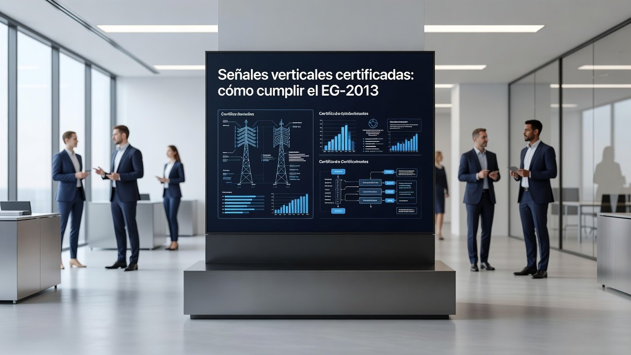 Señales verticales certificadas: cómo cumplir el EG-2013: Imagen principal