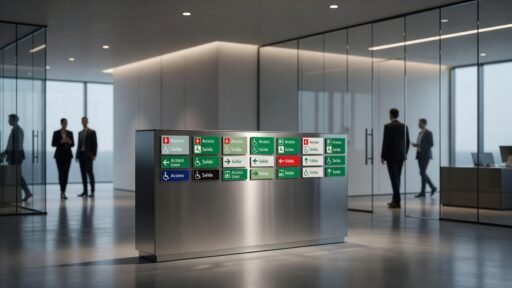 Señalización accesible: errores de color
