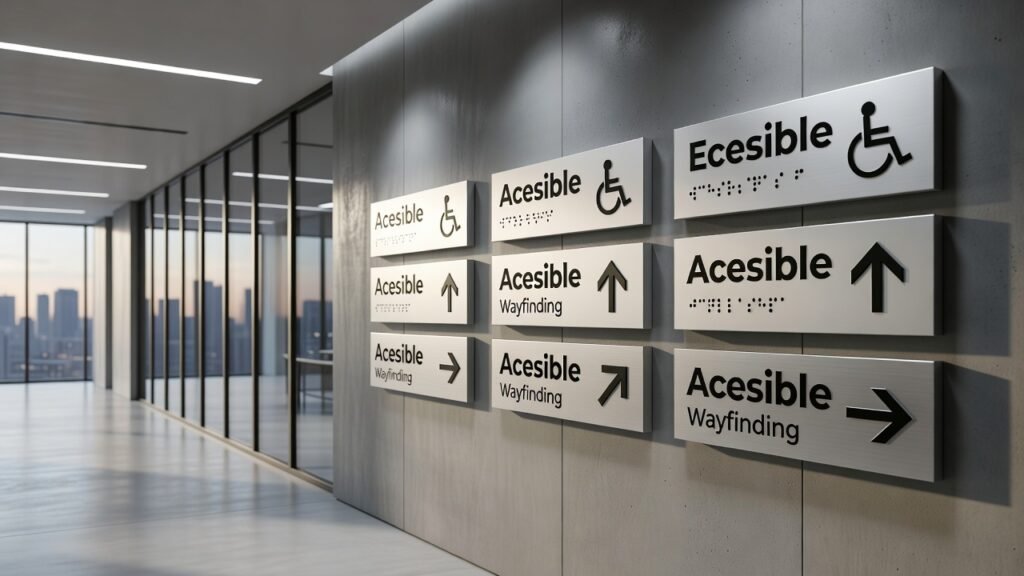 Señalización accesible: guía completa