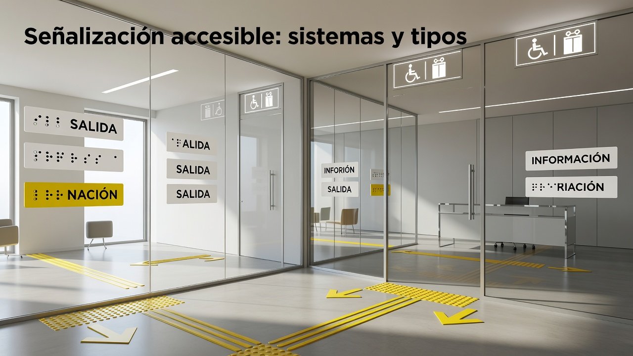 Señalización accesible: sistemas y tipos: Imagen principal