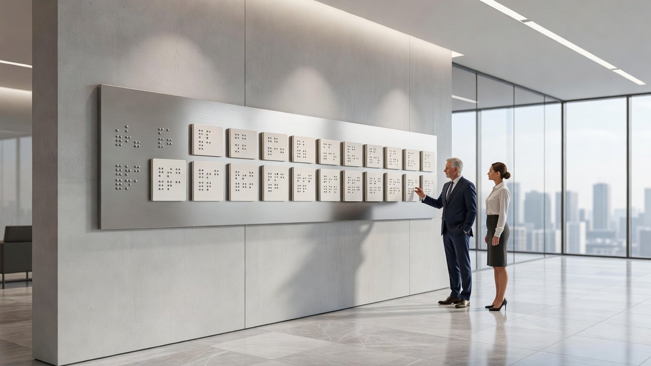 Señalización braille para distintos grupos etarios: Imagen principal