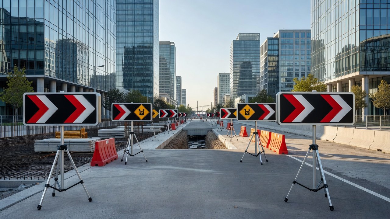 Señalización de desvíos por obras: Imagen principal