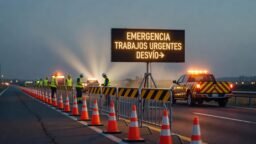 Señalización vial en emergencias y trabajos urgentes
