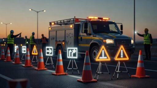 Señalización vial en emergencias y trabajos urgentes
