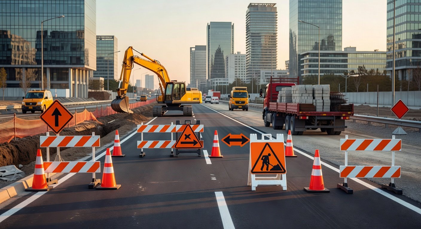 Señalización vial en obras públicas: Imagen principal