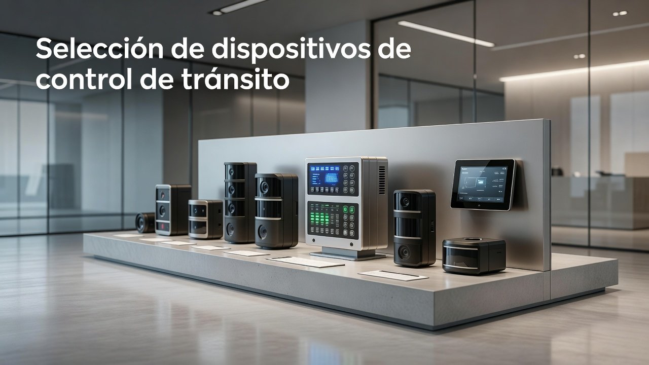 Selección de dispositivos de control de tránsito: Imagen principal