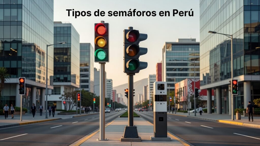 Tipos de semáforos en Perú