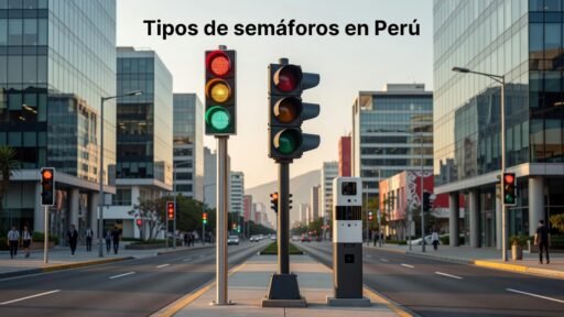Tipos de semáforos en Perú