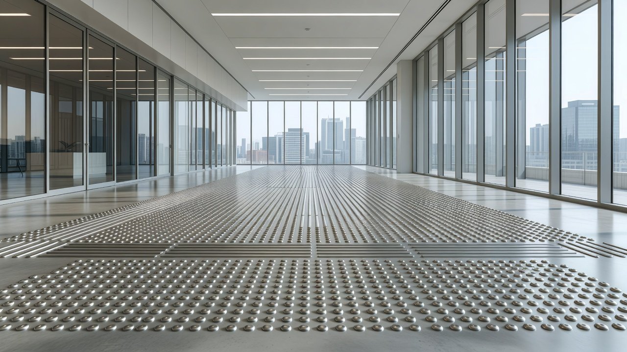 Ubicación del piso táctil en edificaciones: Imagen principal