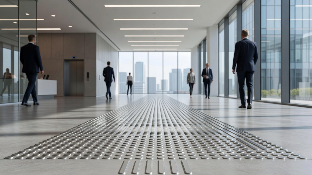 Ubicación del piso táctil en edificaciones: Imagen principal