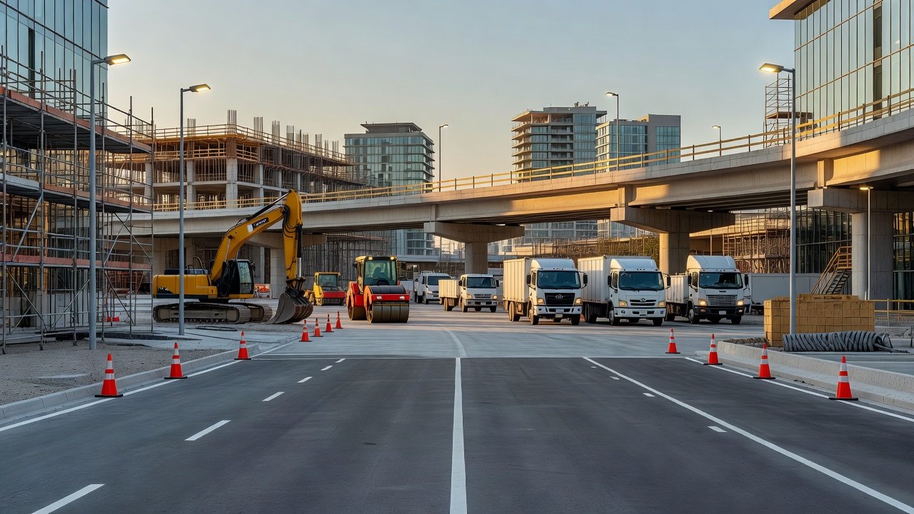 Zonas de prevención transición y trabajo vial: Imagen principal