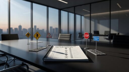 Checklist de señalización vial según el Manual EG-2013
