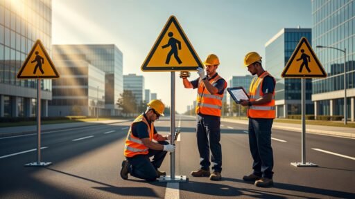 Cómo instalar señales preventivas conforme al Manual EG-2013