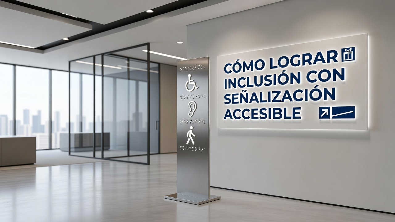 Cómo lograr inclusión con señalización accesible: Imagen principal
