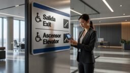 Cómo medir contraste en señalización accesible