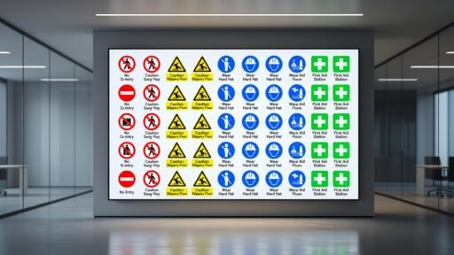 Colores de seguridad y pictogramas según la normativa
