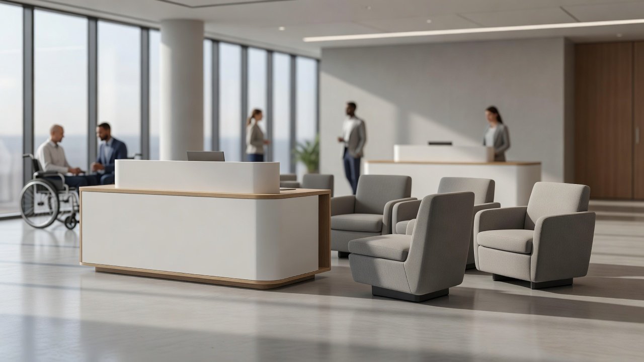 Diseño de mobiliario accesible para atención al público: Imagen principal