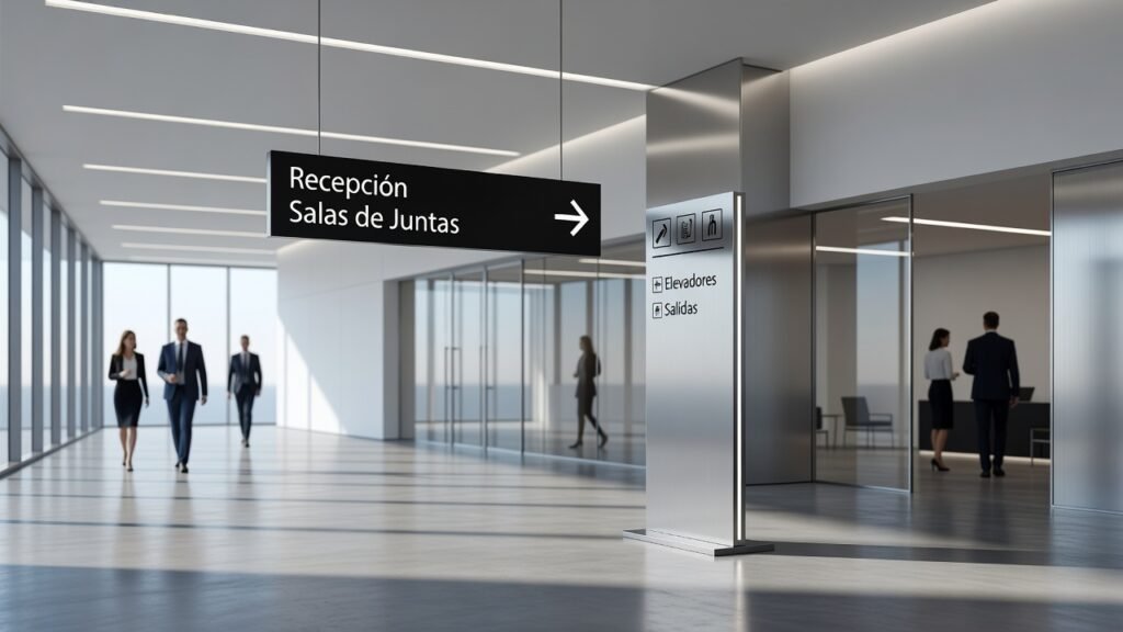 Diseño de señalización legible