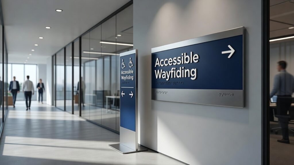 Guía para diseñar señalización accesible