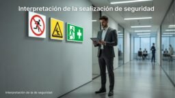Interpretación de la señalización de seguridad