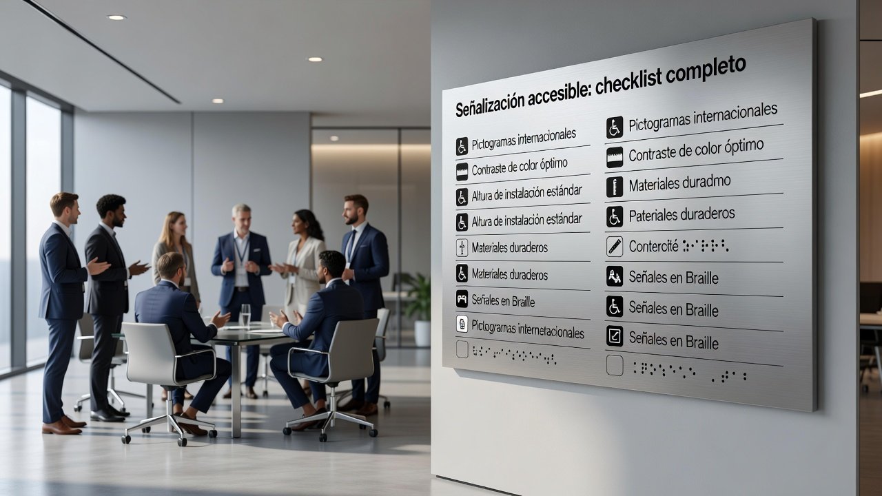 Señalización accesible: checklist completo: Imagen principal