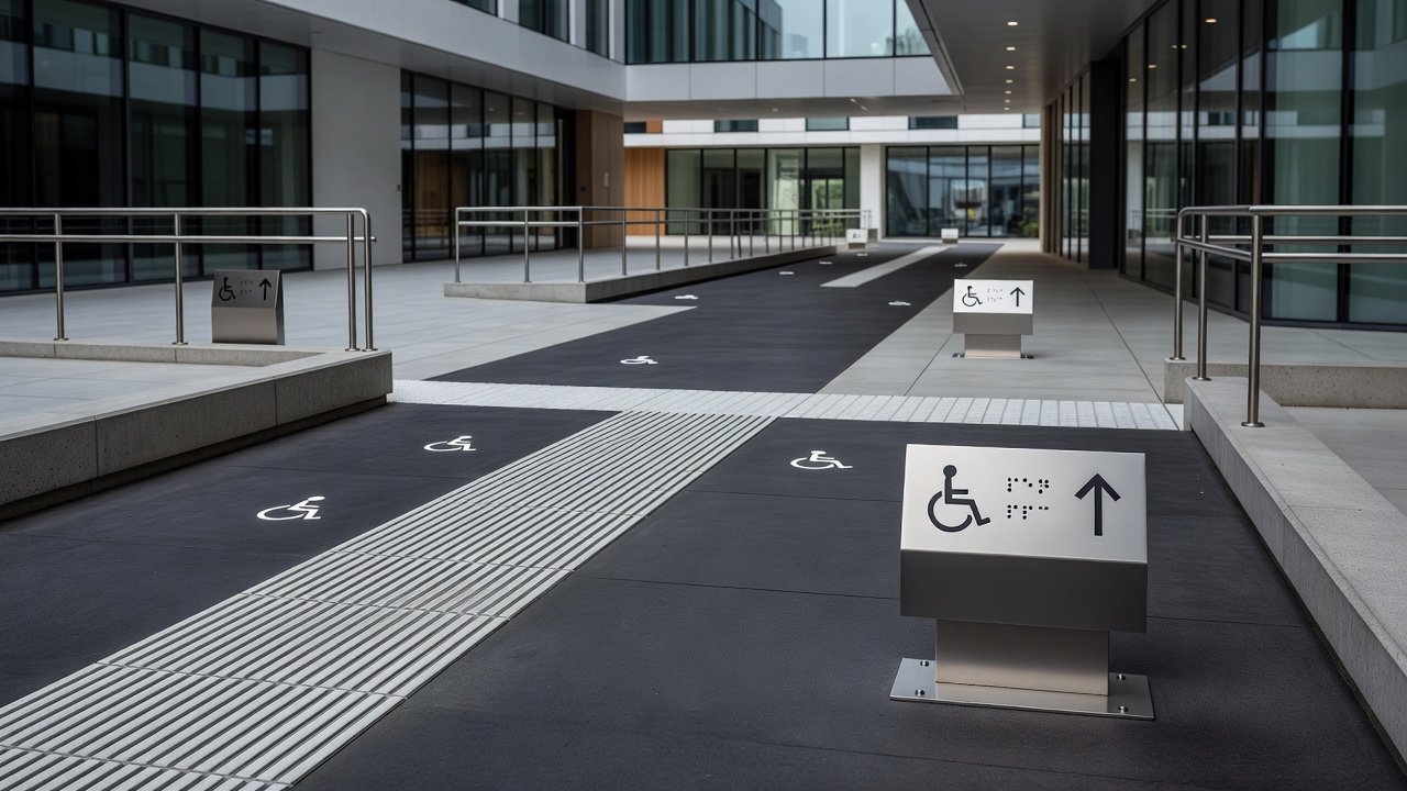 Señalización accesible en espacios exteriores públicos: Imagen principal