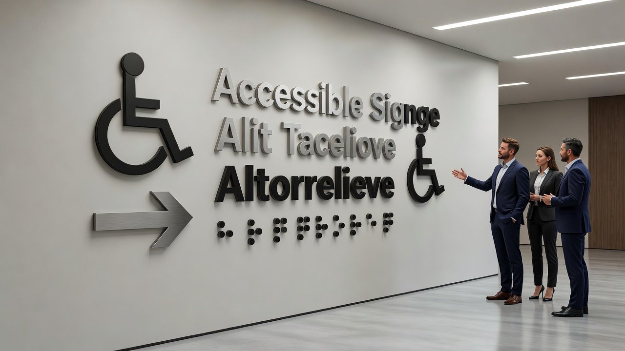 Señalización accesible: qué es el altorrelieve: Imagen principal