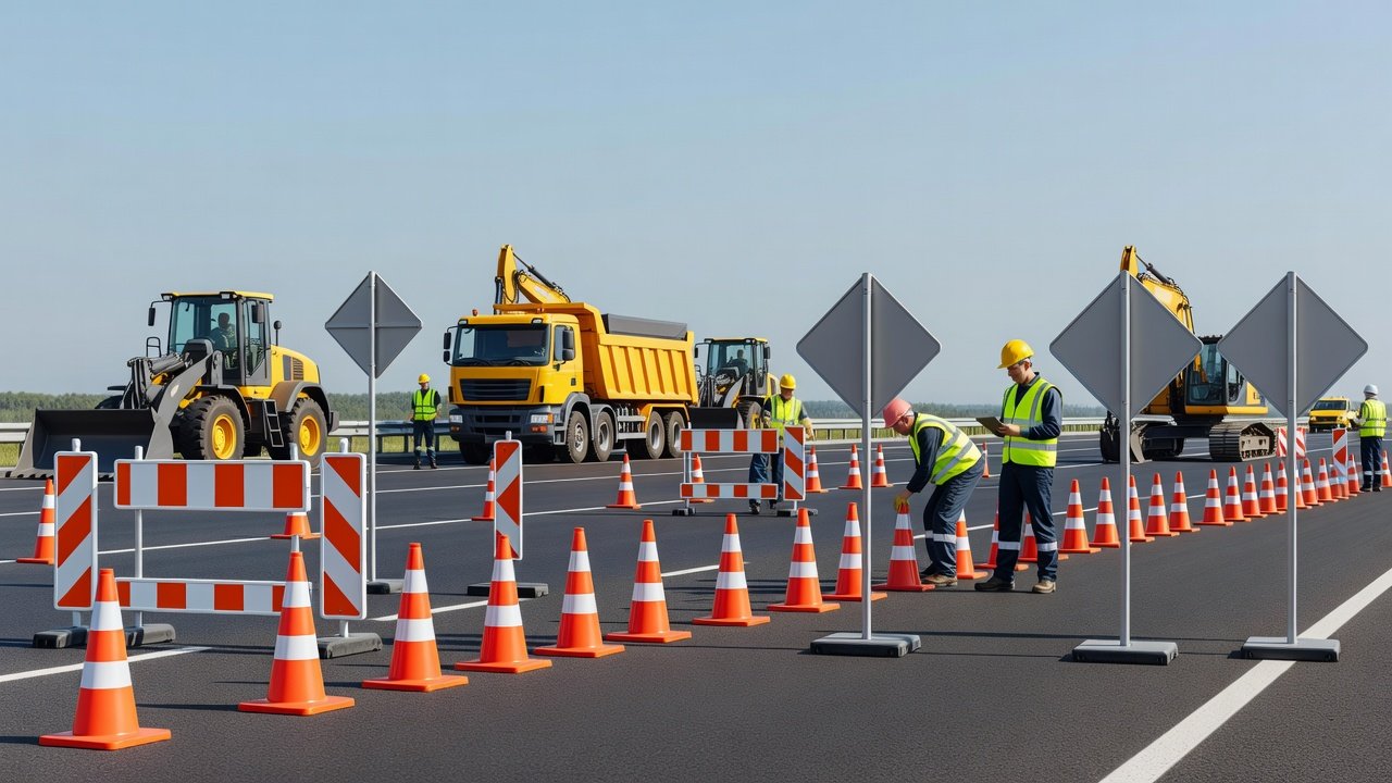 Señalización vial en zonas de trabajo: Imagen principal