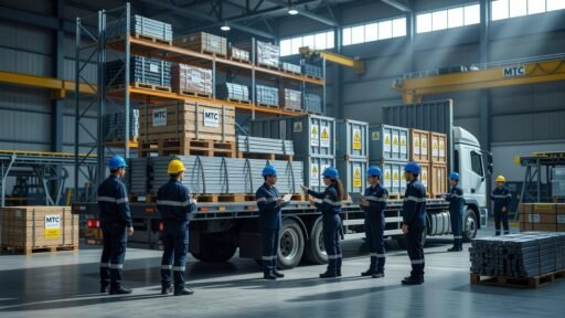 Señalización y transporte de materiales según normativa MTC