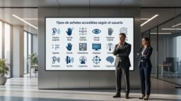 Tipos de señales accesibles según el usuario