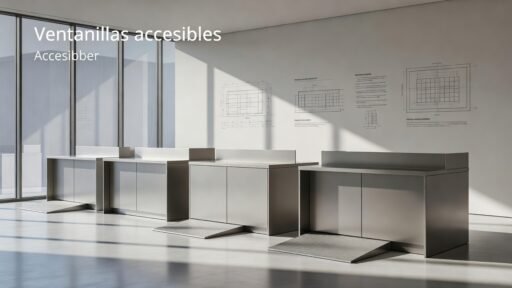 Ventanillas accesibles diseño y normativa
