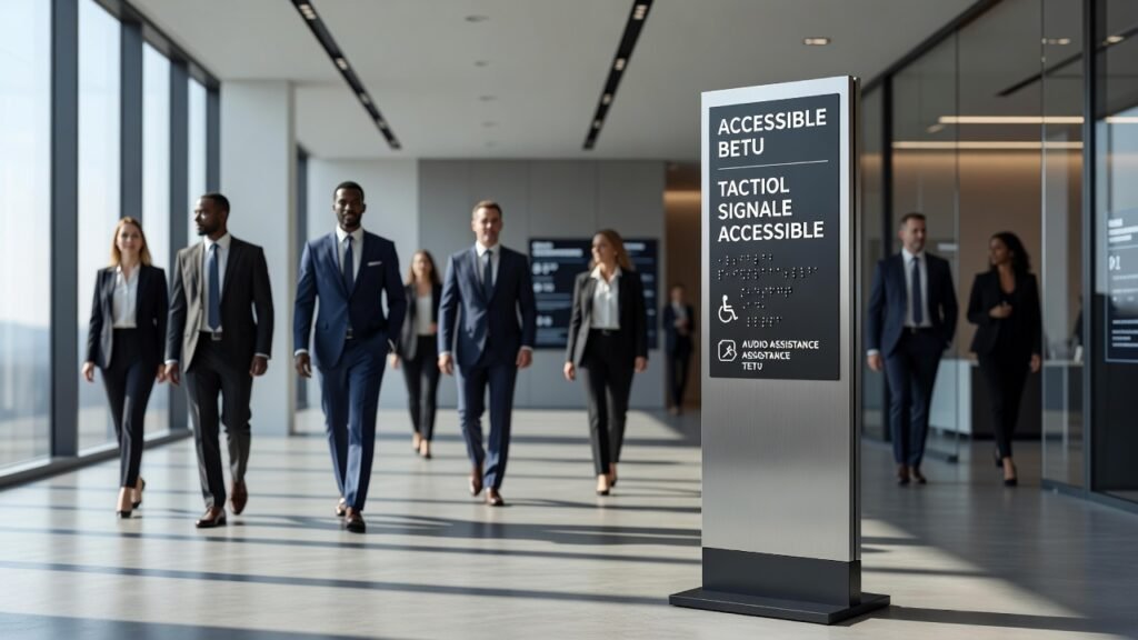 Señalización accesible: beneficios y normativa