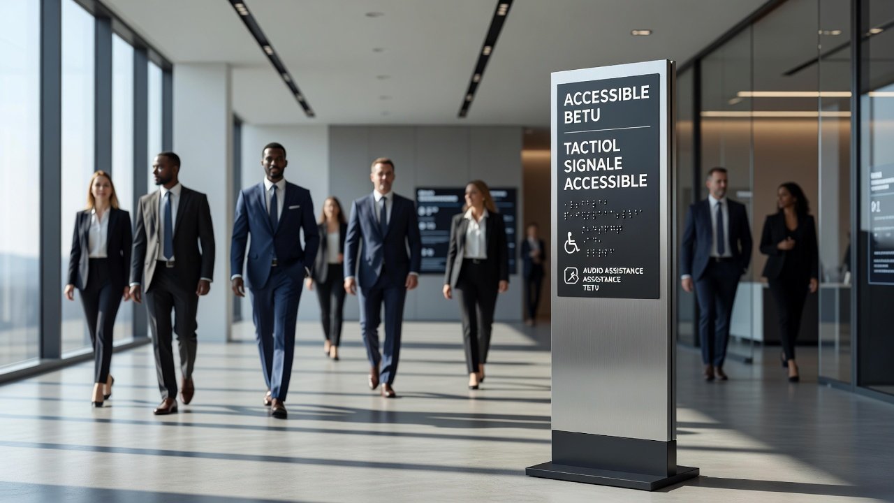 Señalización accesible: beneficios y normativa
