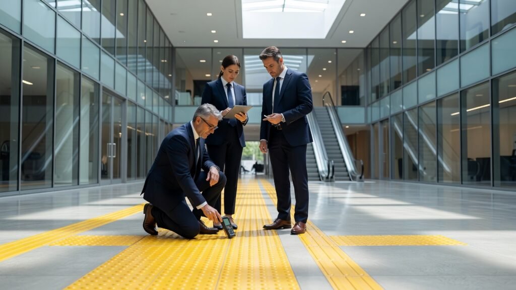 Auditoría de pisos podotáctiles en edificaciones públicas 1 Auditoría de pisos podotáctiles en edificaciones públicas