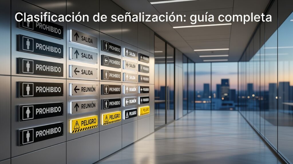 Clasificación de señalización: guía completa