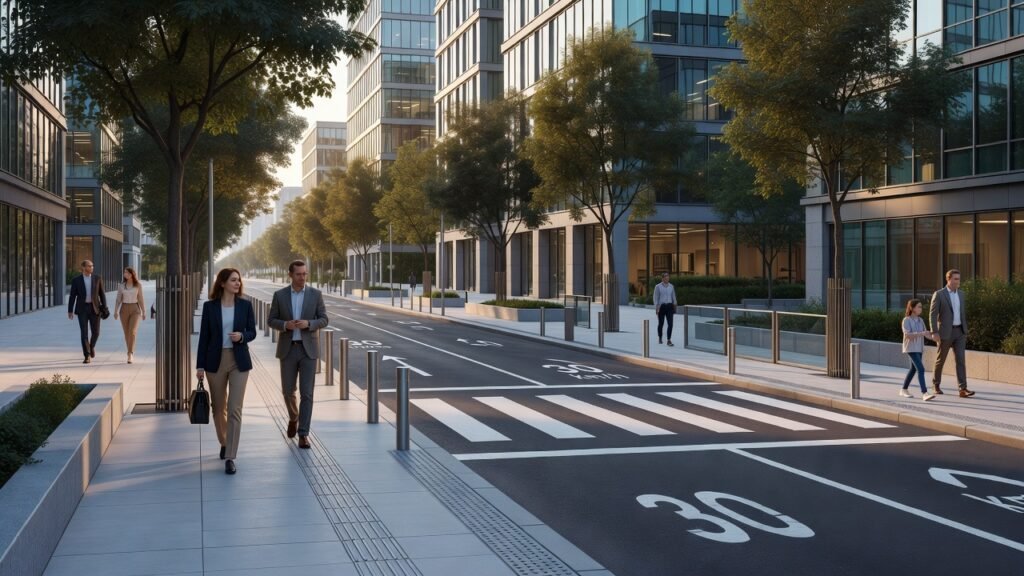 Cómo diseñar calles seguras para peatones