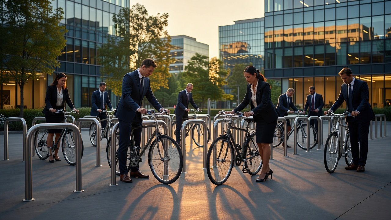 Cómo diseñar estacionamientos para bicicletas: Imagen principal