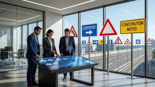 Cómo elegir un proveedor de señalización vial certificado