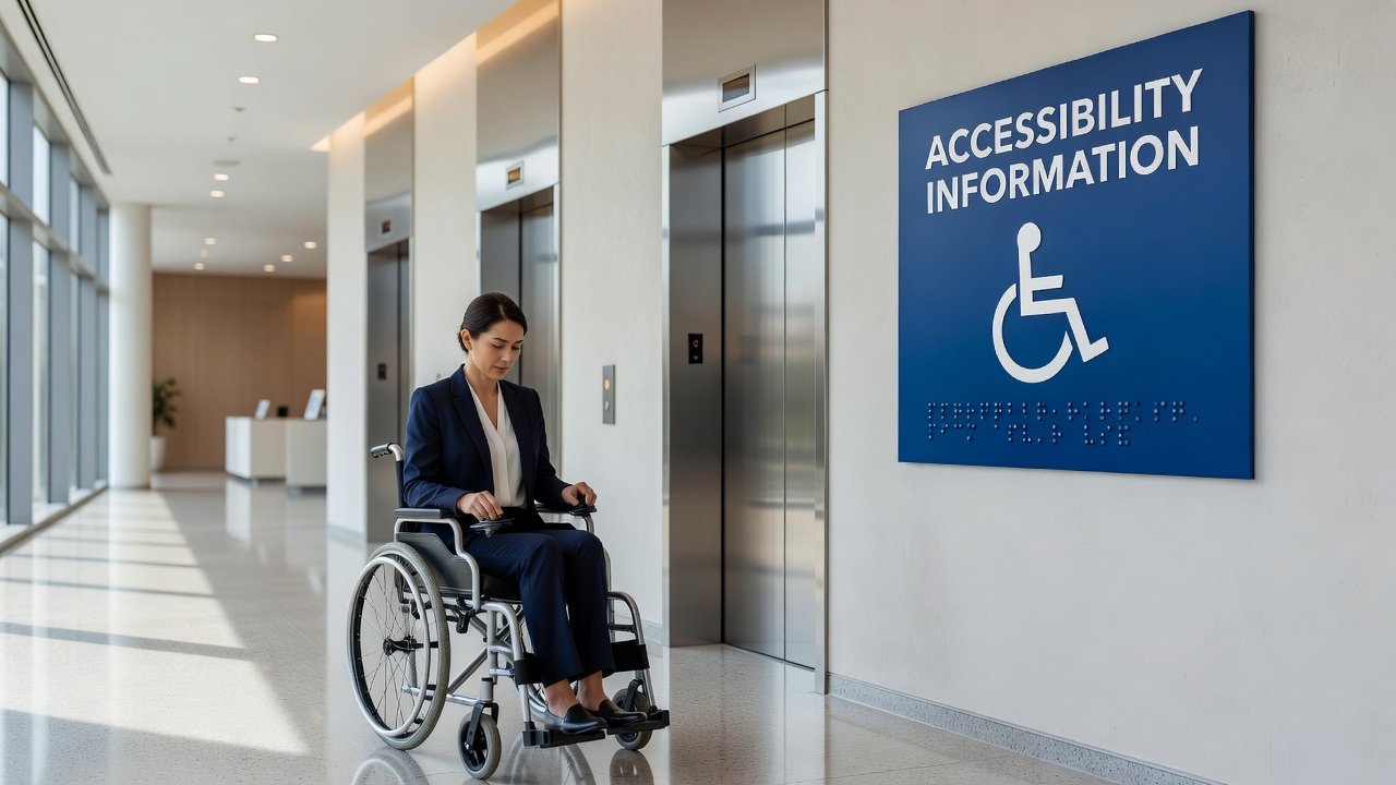 Cómo ubicar señalización accesible: Imagen principal