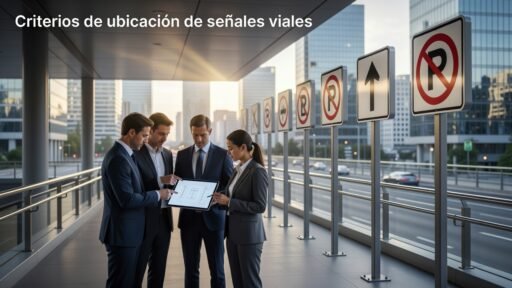 Criterios de ubicación de señales viales