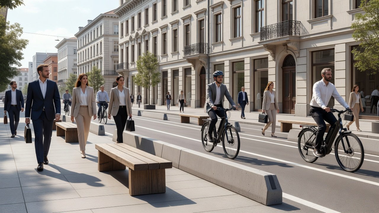 Diseño urbano para movilidad activa: Imagen principal