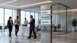 Dónde ubicar señalización accesible