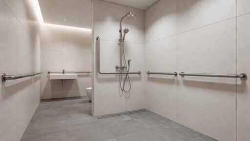 Duchas accesibles dimensiones y normativa