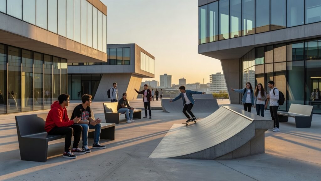 Espacios urbanos para adolescentes 1 Espacios urbanos para adolescentes