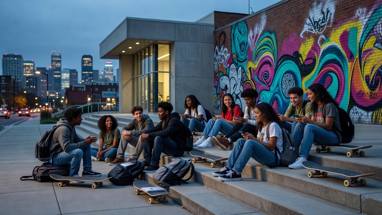 Espacios urbanos para adolescentes: Imagen principal