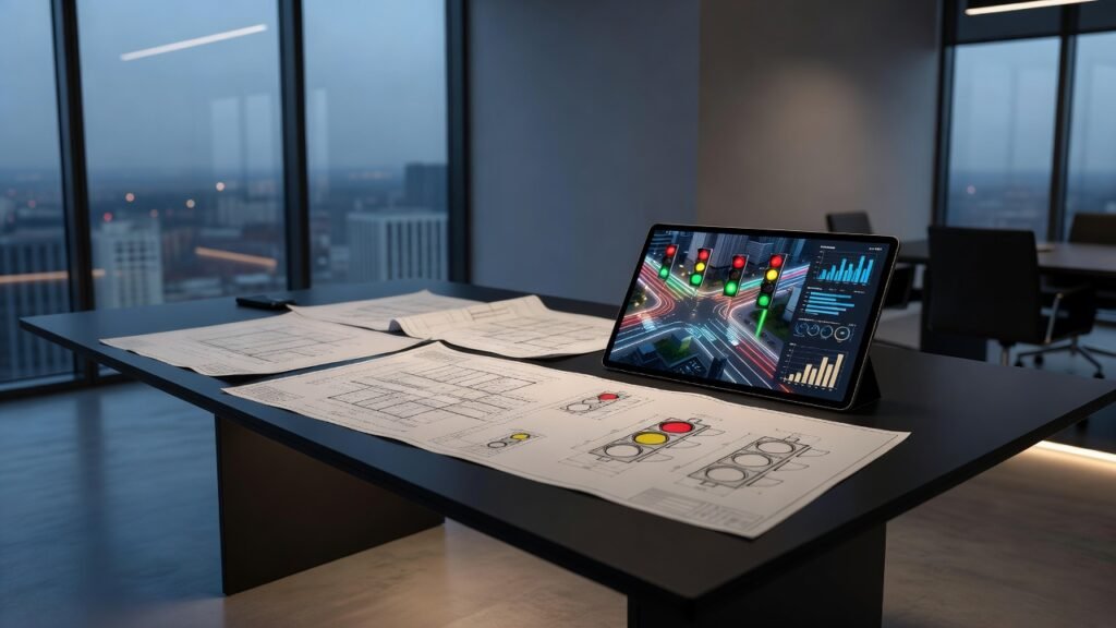Estudios de tránsito para semáforos