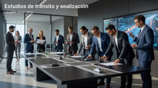 Estudios de tránsito y señalización