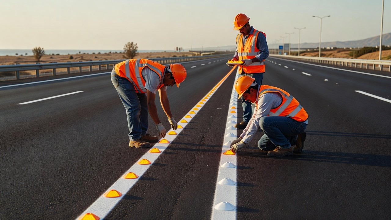 Instalación de tachas viales paso a paso según el MTC: Imagen principal