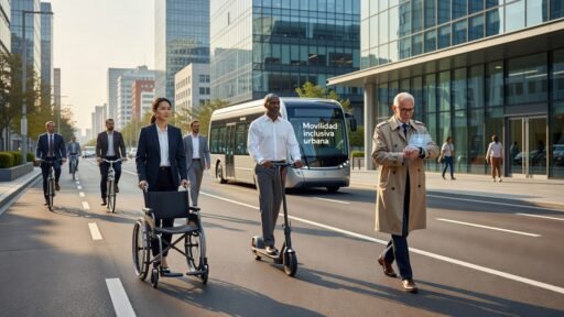 Movilidad inclusiva urbana: qué es