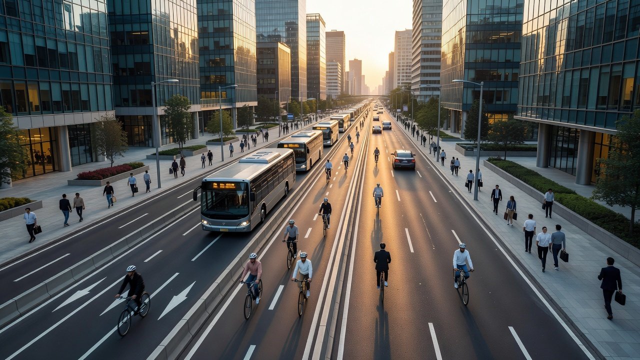 Movilidad integrada: bicicletas y transporte urbano: Imagen principal